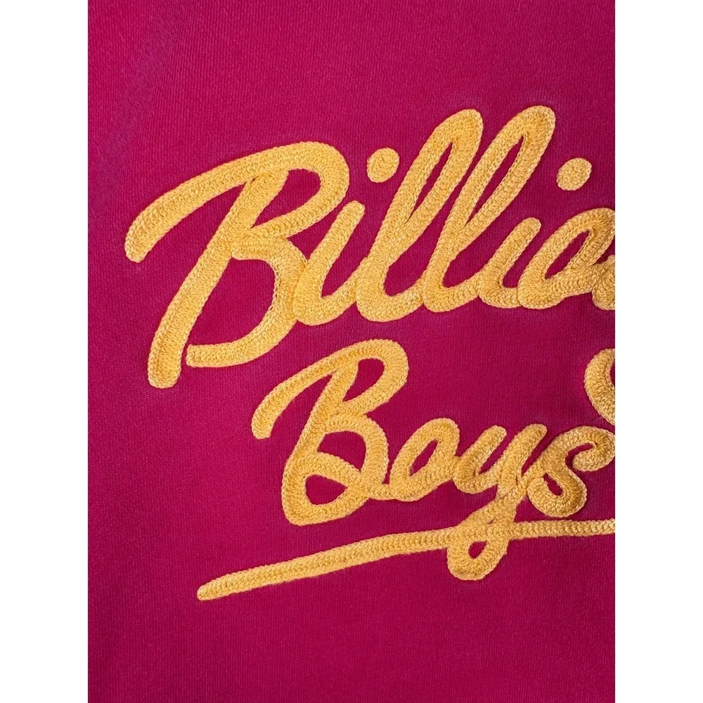 Vintage Billionaire Boys Club Sweatshirt Small Red Chain Stitched Script Logo